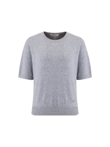 하프 슬리브 메탈 포인트 풀오버 니트 