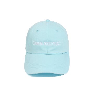 시그니처 워시드 코튼 볼캡 (스카이 블루)