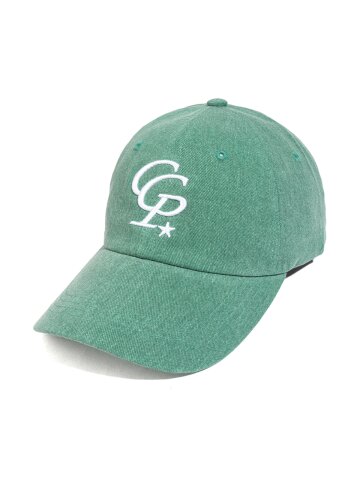 스타 심볼 피그먼트 워시드 코튼 볼캡 (피그먼트 그린)