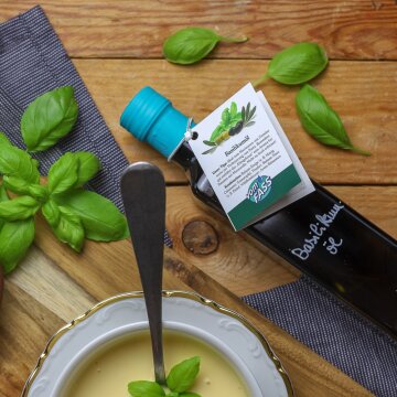 바질 엑스트라 버진 올리브 오일