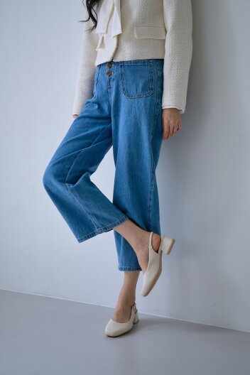 [PICCADILLY] 피카딜리 160101 스퀘어슬링백_오프화이트(4.5cm)