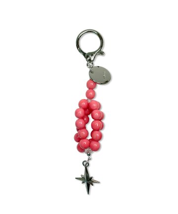 윙크볼 백참 코랄 WINKBALL BAG CHARM coral