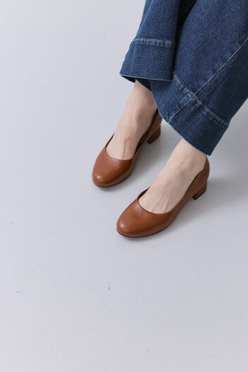 [PICCADILLY] 피카딜리 140128-1 펌프스_카라멜(3.5cm)
