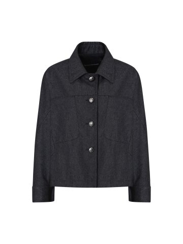 스팽글 버튼 포인트 데님 재킷 