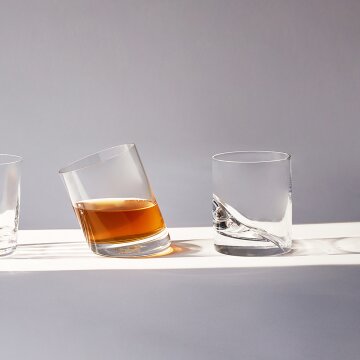 [스가하라] 텐텐텐 유리잔 온더락 텀블러