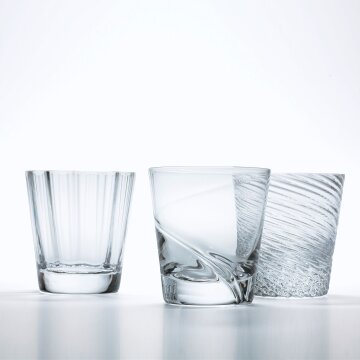 [스가하라] 키라메키 온더락 유리잔 Regular (디자인4종)