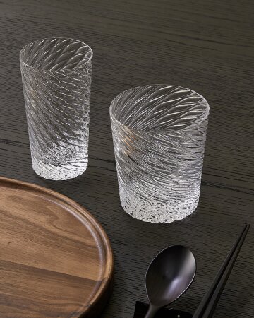 [스가하라] 키라메키 유리잔 Small (디자인2종)