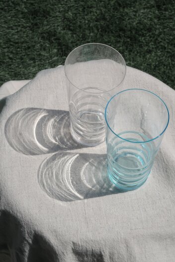 [스가하라] 래시오 버블 유리잔 (컬러2종)