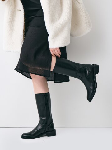 클래식 레더 하프부츠_BUBT250901