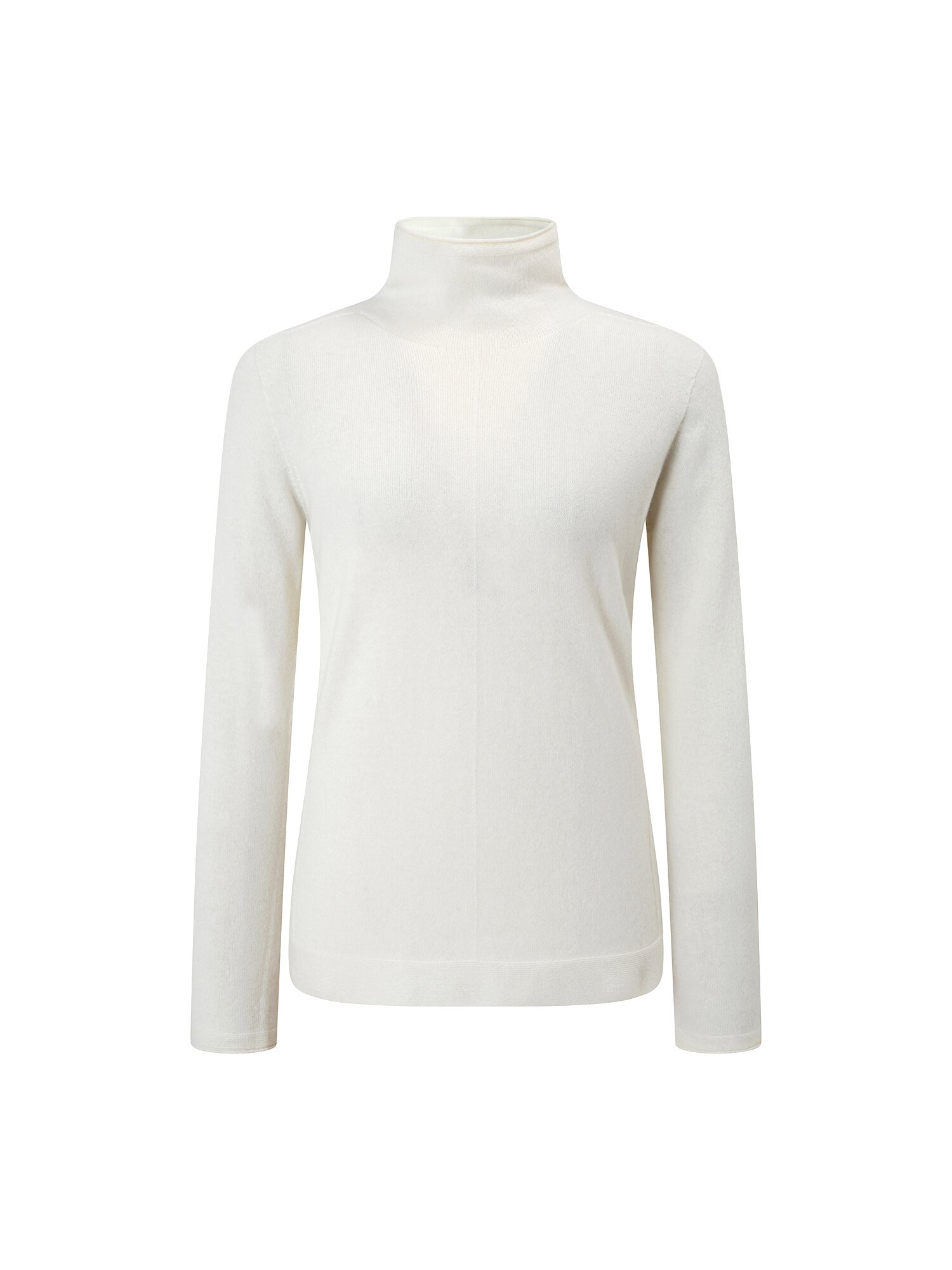 울 캐시미어 터틀넥 풀오버 니트 (IVORY)