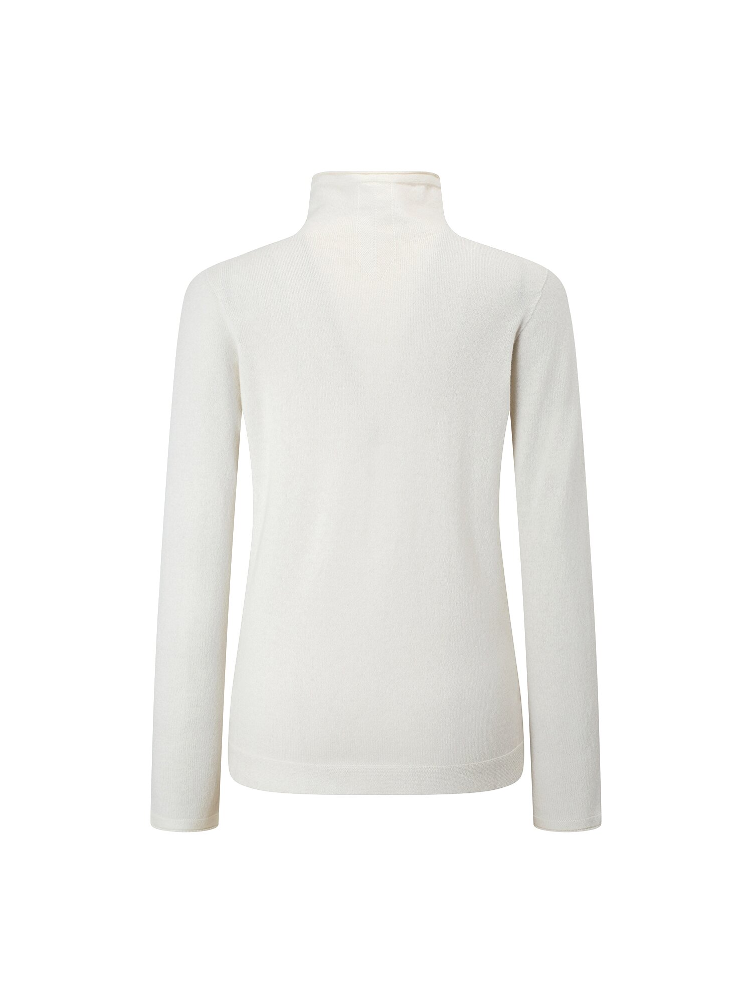 울 캐시미어 터틀넥 풀오버 니트 (IVORY)