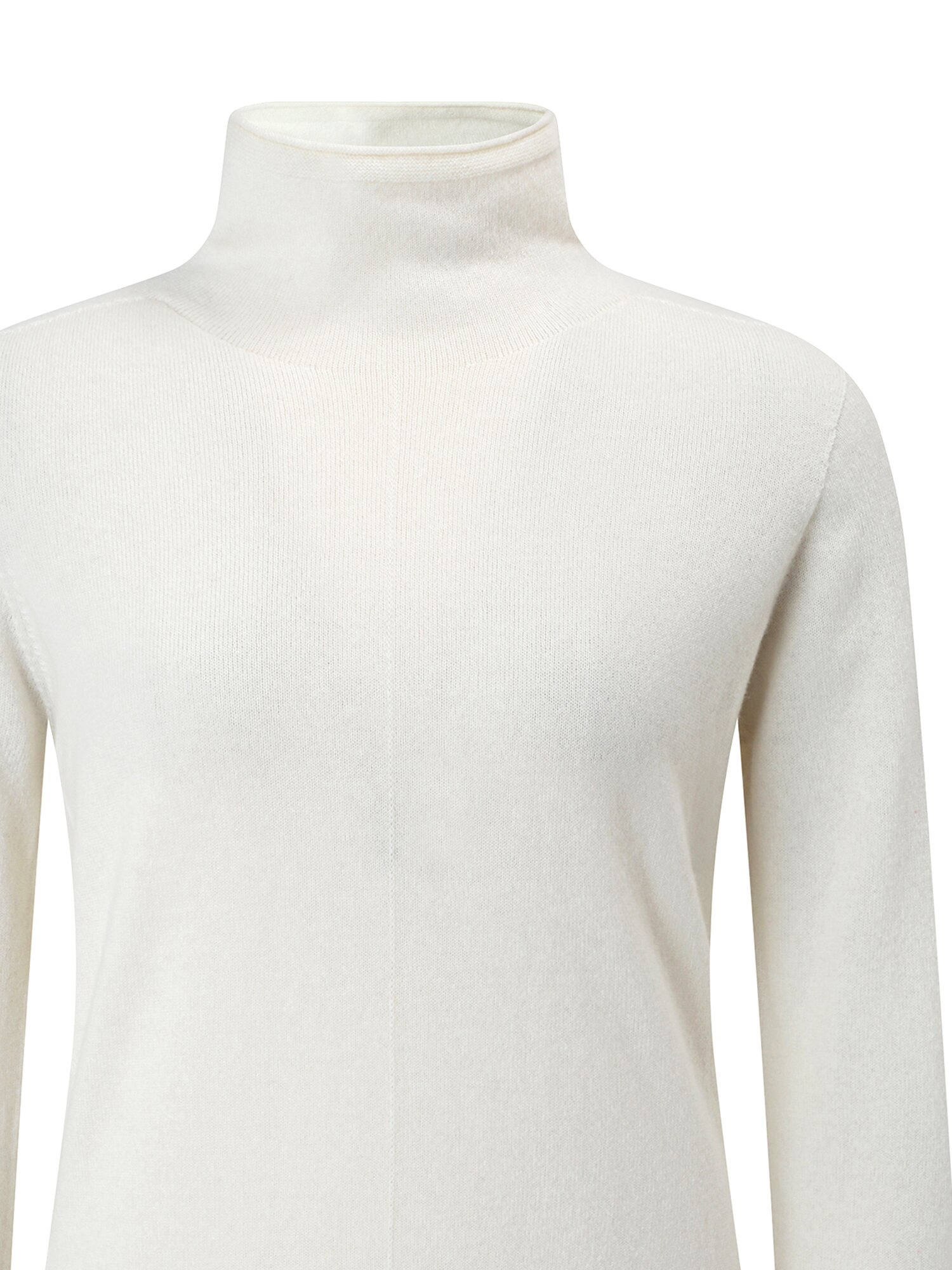 울 캐시미어 터틀넥 풀오버 니트 (IVORY)