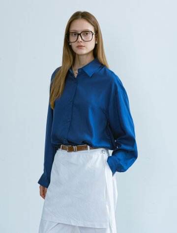 BA_Loose solid color shirt_2color