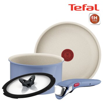 테팔 인덕션 매직핸즈 세레니티 솔트 블루 4p