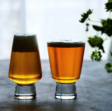 [기모토글래스도쿄] 칼릭스 맥주잔 유리잔 (디자인2종)