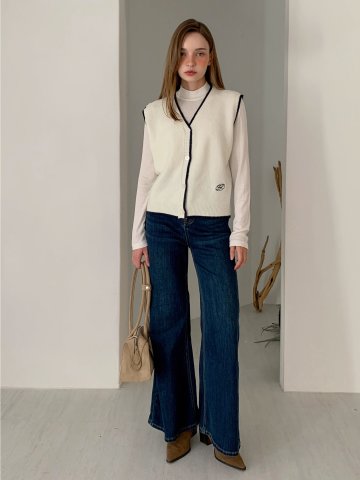 레귤러 플레어핏 데님 팬츠