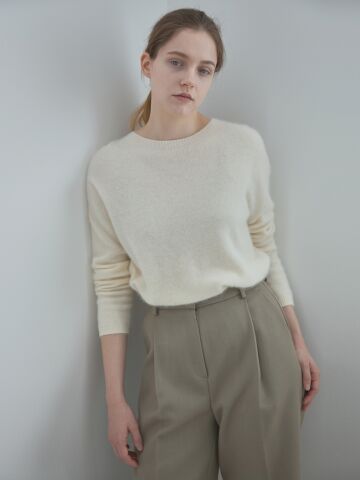 Round Knit_Ivory