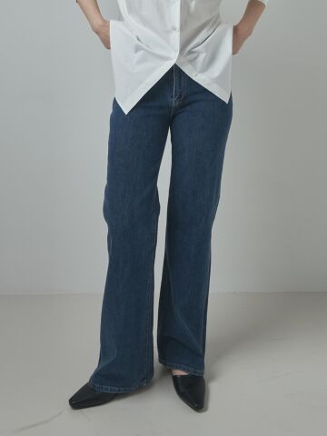 Cigarette Premium Denim_Indigo Denim