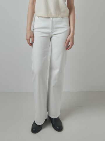 Cigarette Premium Denim_White