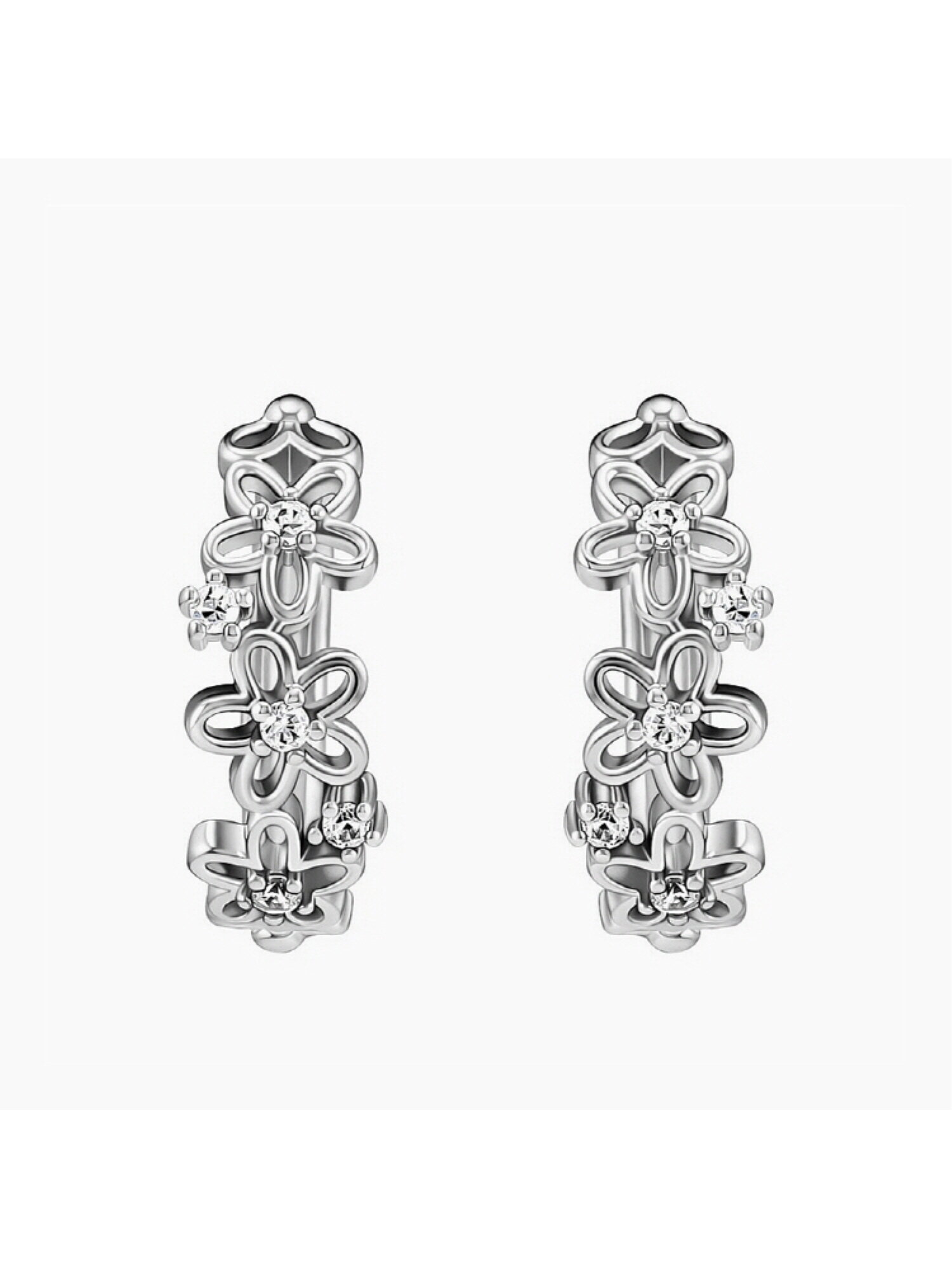 코델리아 귀걸이 화이트골드 MGER030S 14K Gold Plated