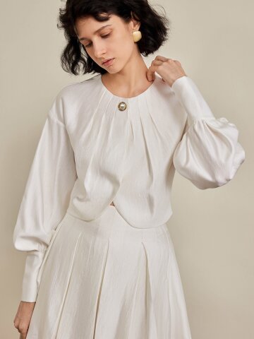 YY_Pleated french top