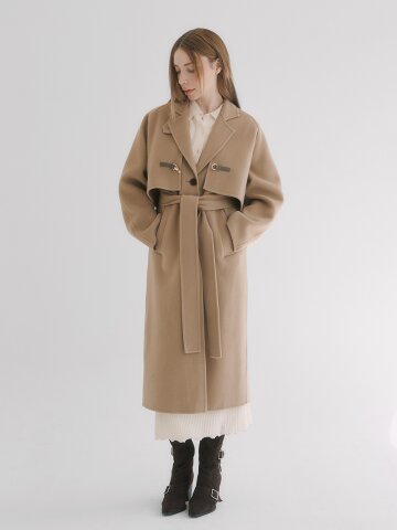 202509 DOUBLE COAT - BEIGE