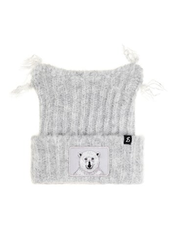 애니멀 와펜 북극곰 태슬 귀비니