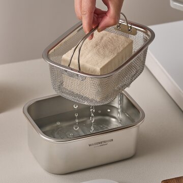 바겐슈타이거 무연마 드레인 스텐 304 박스 S 뚜껑 채반