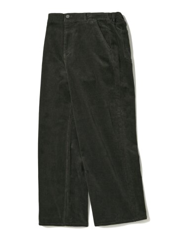BACK BRUSHED CORDUROY PANTS_GREY