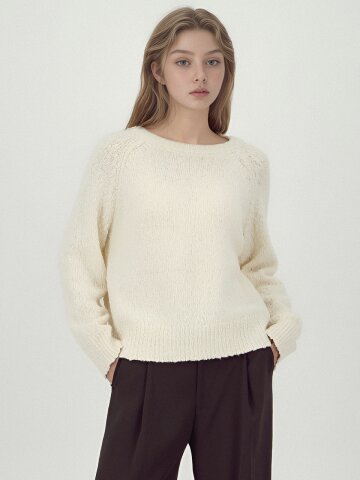 Soft Lofty Knit _ Ivory