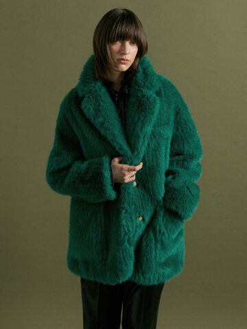 리우 텍스쳐드 퍼 코트_MW5WJK09X