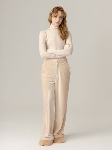 레트로 와이드 퍼 팬츠_MW5SPT05X