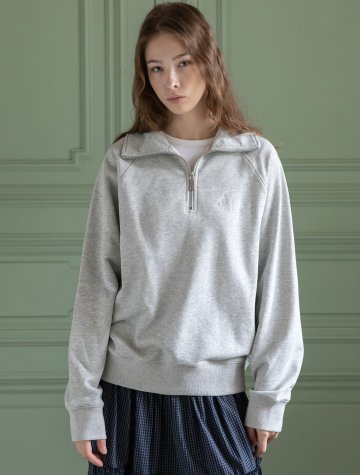 Logo half zip-up_2color