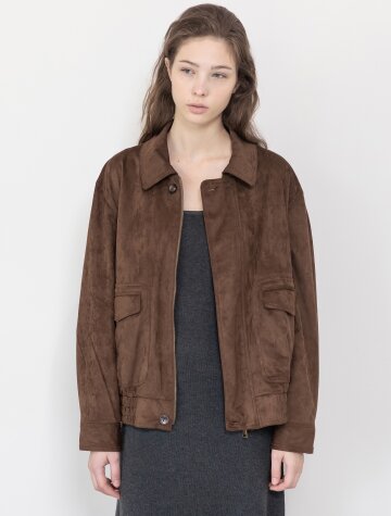 Suede jacket_2color