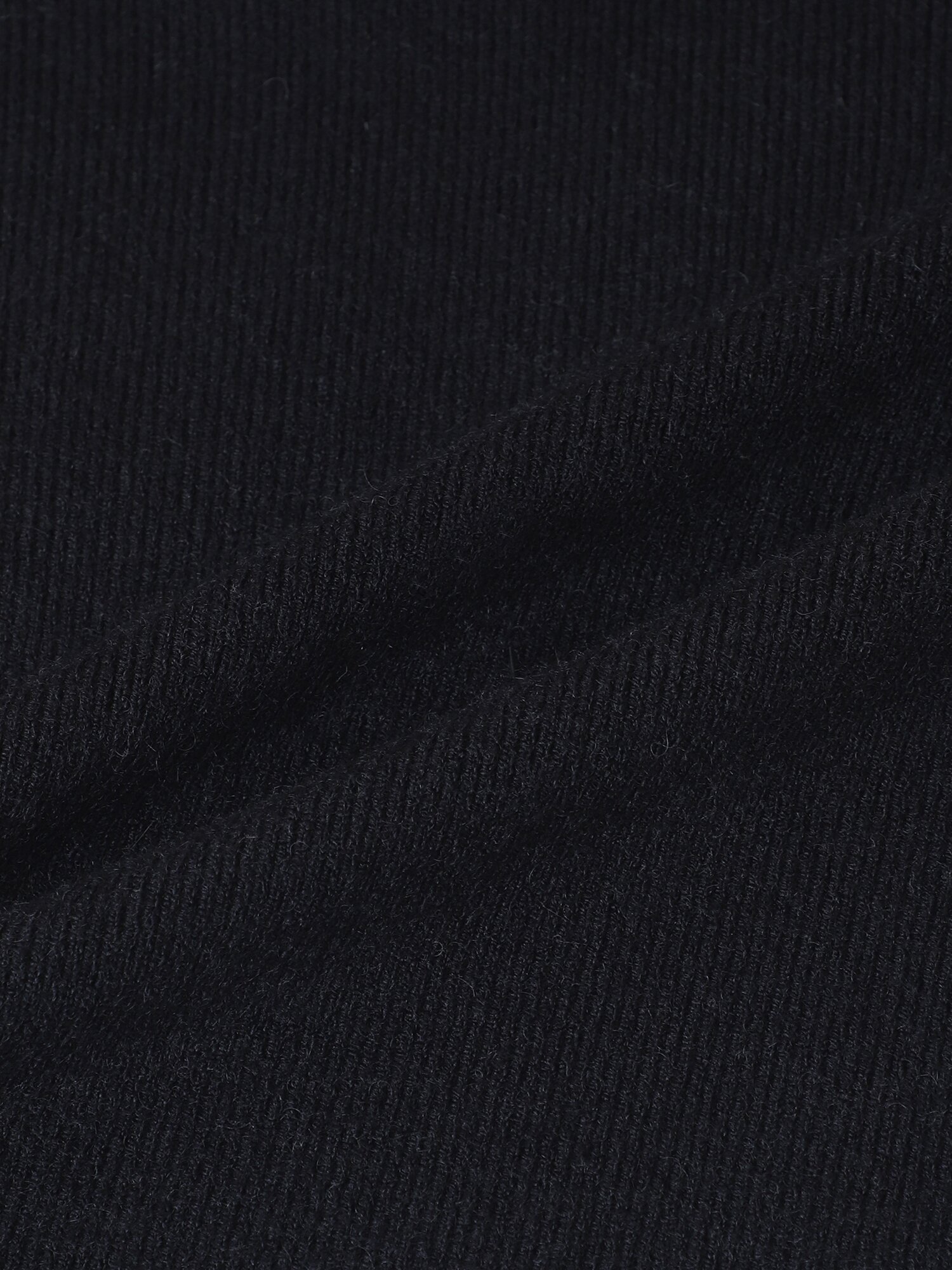 골지 터틀넥 풀오버 니트 (BLACK)