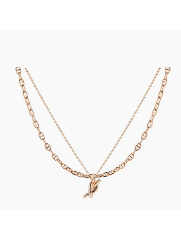 아가사 목걸이 MGNL0252 14K Gold Plated