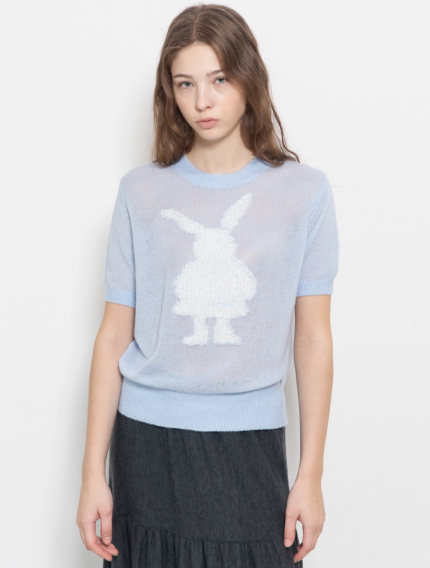Bunny knit wear_2color