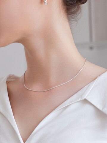 (925실버) Zara 은 목걸이