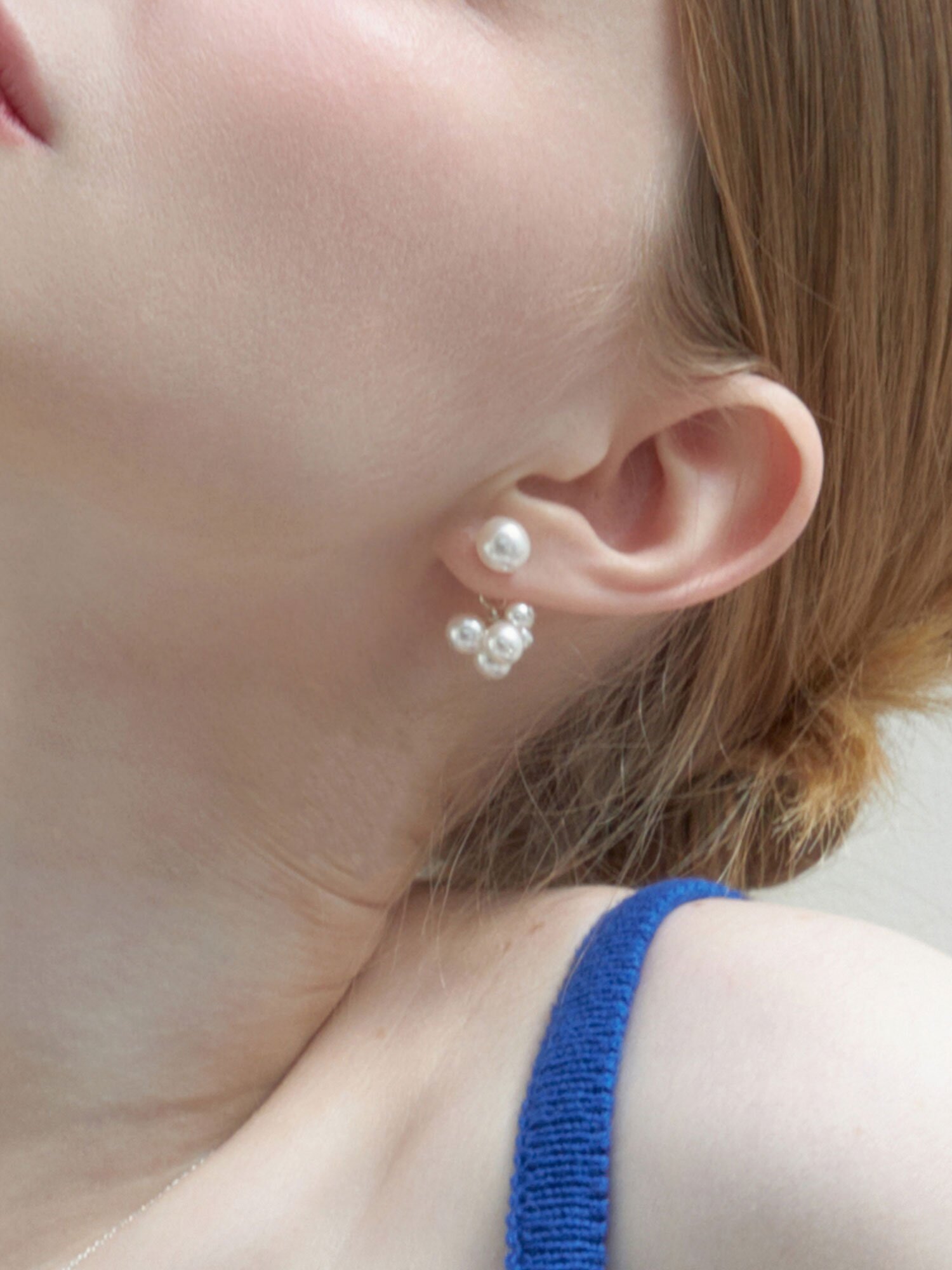 Seraphine 스와로브스키 진주 투웨이 귀걸이 (925실버)