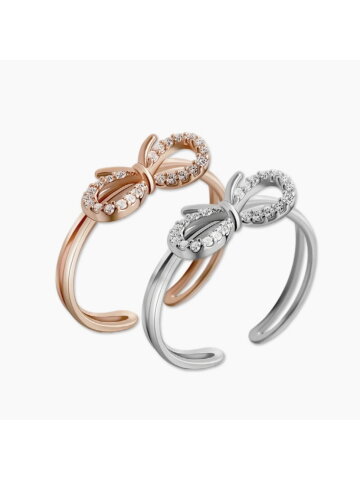 리봉봉 오픈링 2종 MGFR0353 (로즈골드&화이트골드)