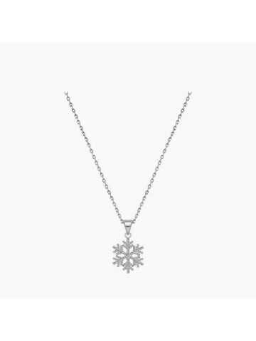 스노우 목걸이 MGNL0358 Rhodium Plated (화이트골드)