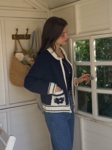 [메종르하르] 마렌 니트 가디건 2color