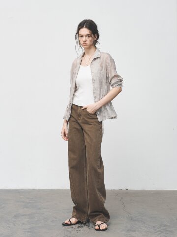 TG_Vintage washed pants