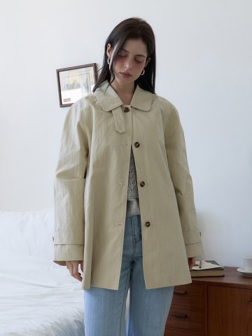 [메종르하르] 유앤미 트렌치코트 2color