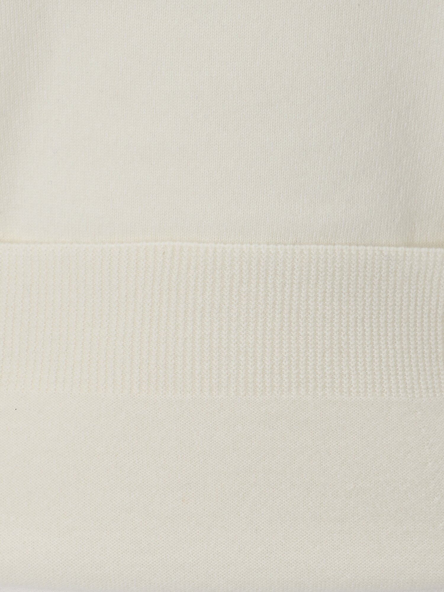 울 캐시미어 미들넥 풀오버 니트 (IVORY)