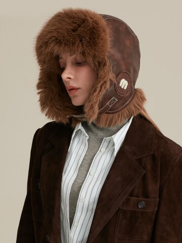 멜라밀라 페이크퍼 트루퍼 햇 (3colors)