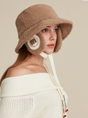 멜라밀라 부클 이어머프 버킷햇 (6colors)