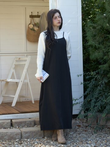 [메종르하르] 네쥬 뷔스티에 롱 원피스 2color
