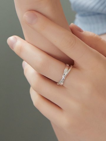 Naomi 레이어드 링 은 반지 (925실버)