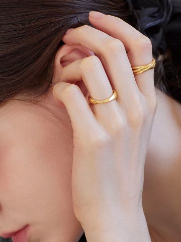 Maeve 링 반지(14k gold plated)_기본포장